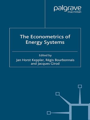 cover image of The Econometrics of Energy Systems